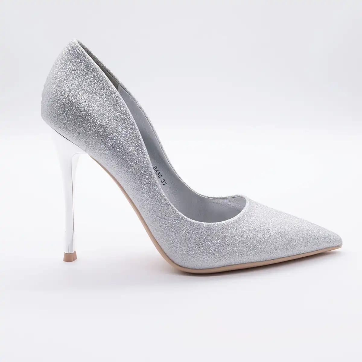 Décolleté argento glitter con tacco 11 cm – Eleganza e stile per ogni occasione