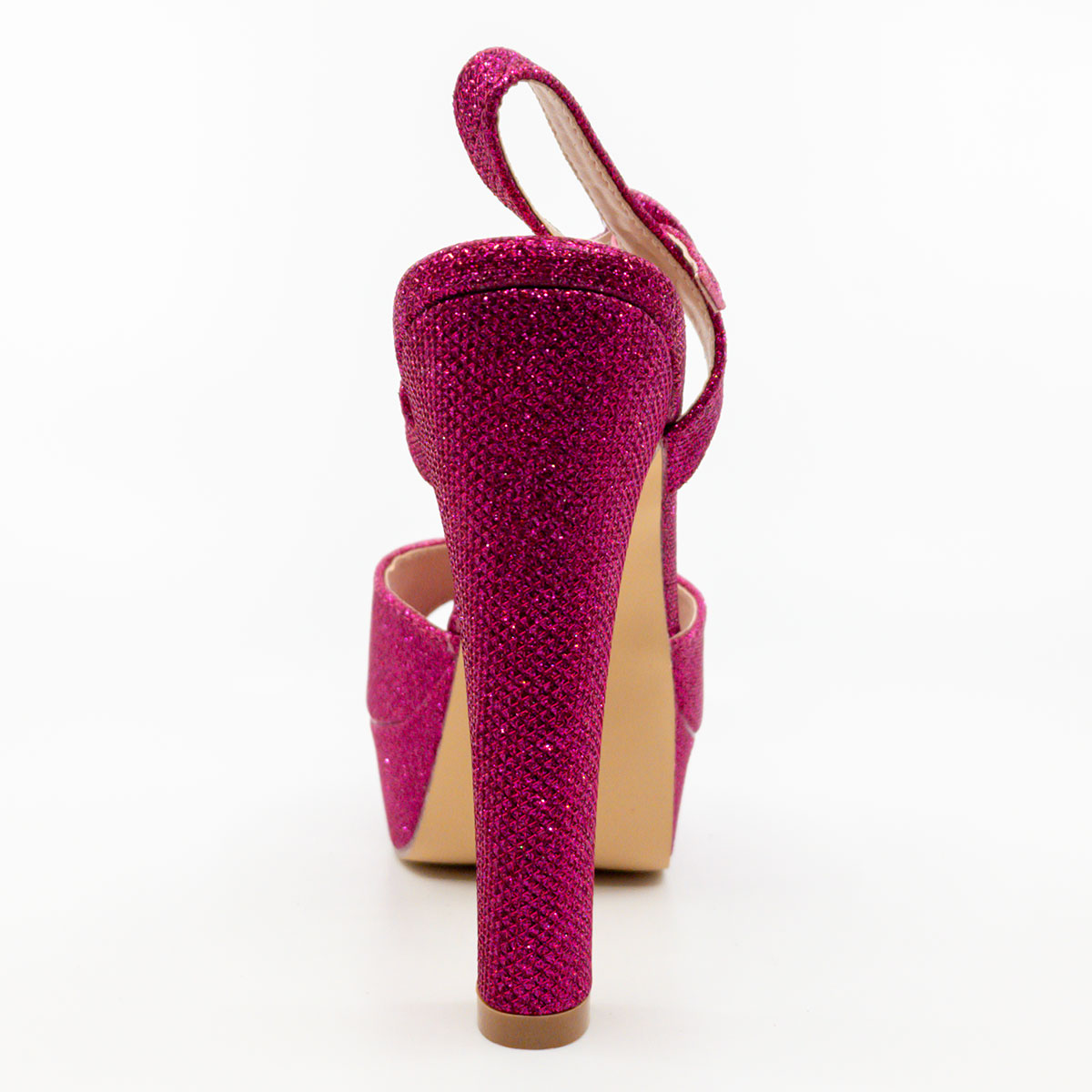Hingswink Sandali Plateau Donna – Tacco 9,6 Cm, Glitterati, Con Cinturino, Per Feste E Matrimoni