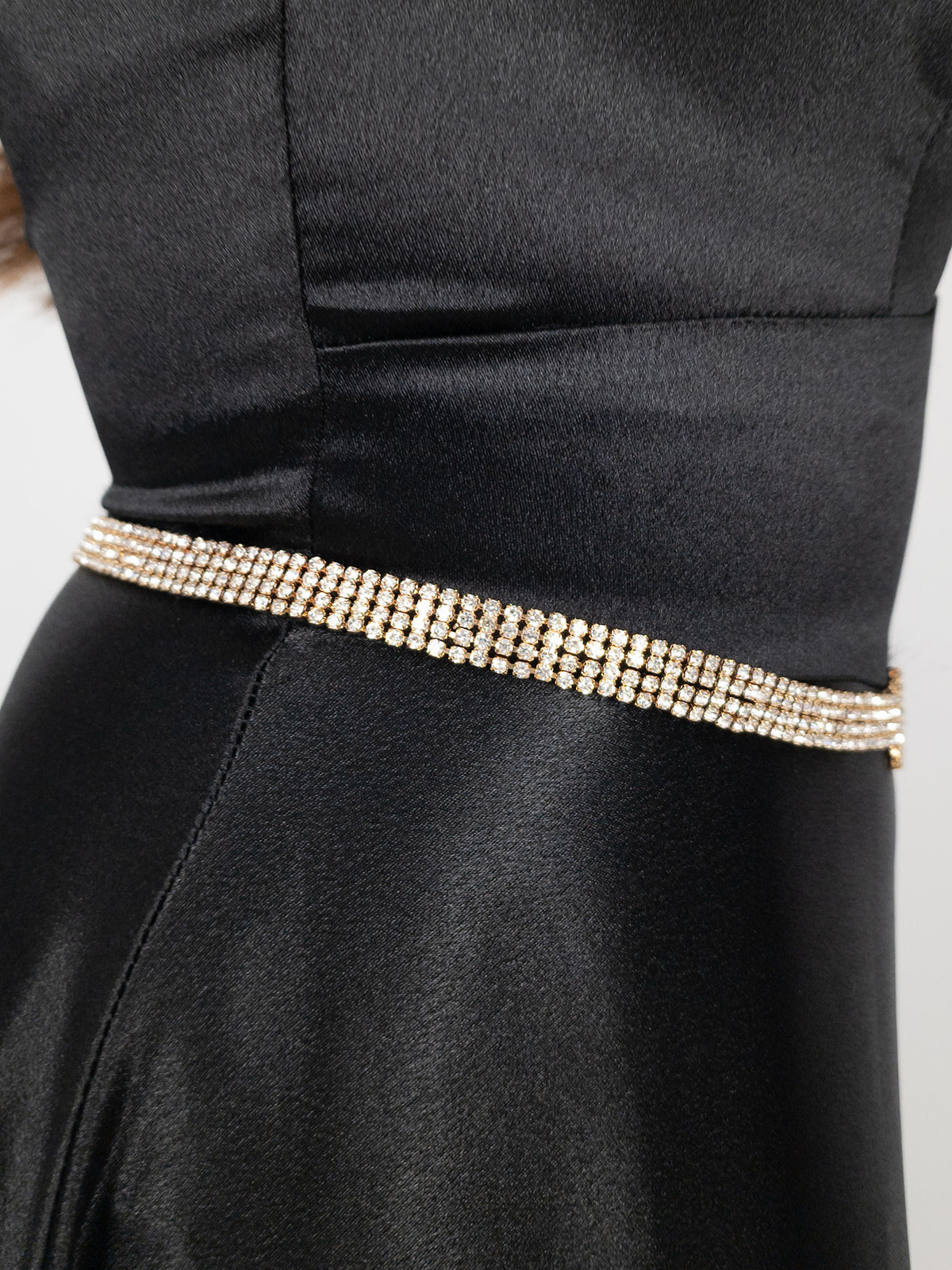 golden midi dress ELISABETTA FRANCHI Women's gold jeweled belt with charms – Pavidas main image 1