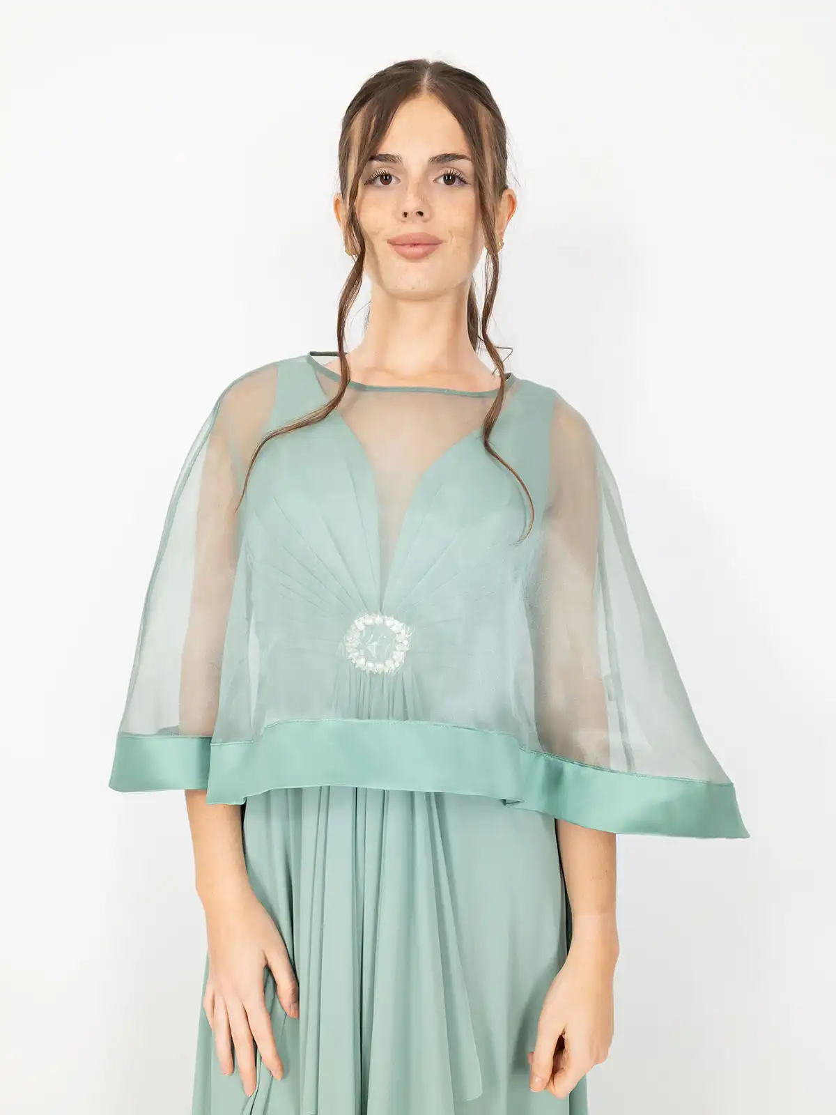 Coprispalle Maglie Verde Smeraldo Coprispalle Da Cerimonia In