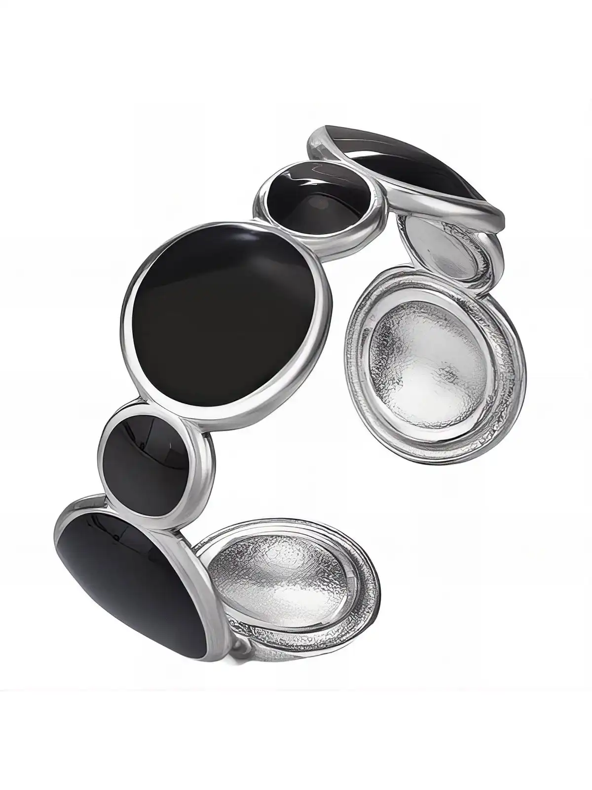 Anello donna regolabile acciaio inossidabile design ovale