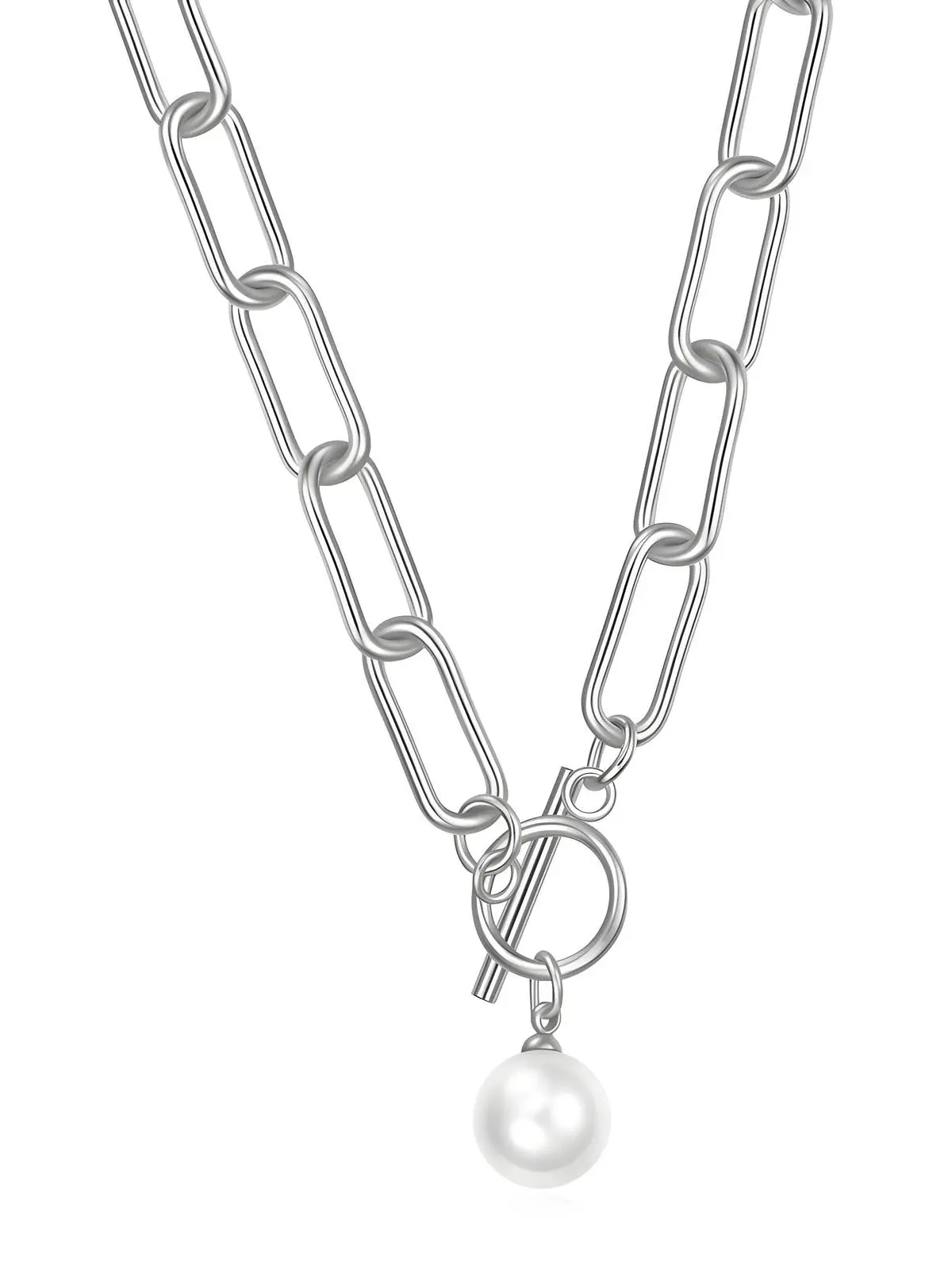 Strabello Bijoux Bold Pearl Chain 88229-0
