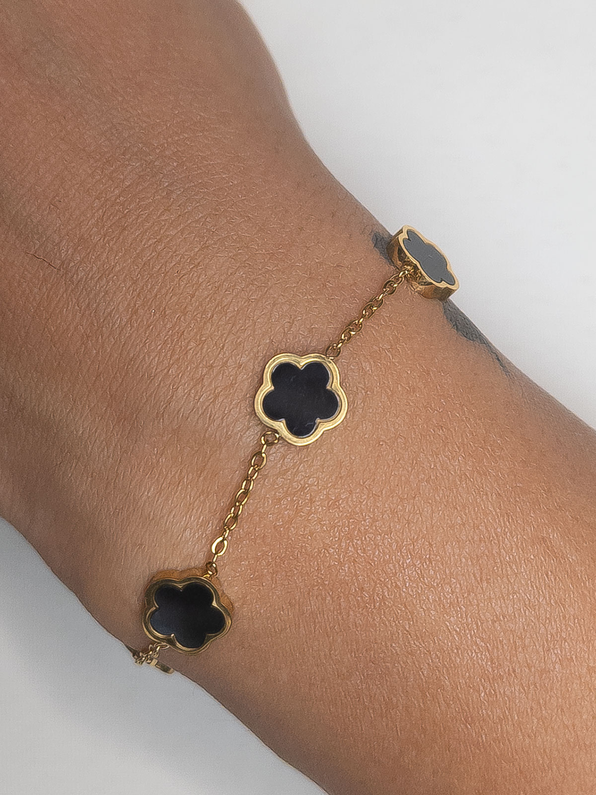 Strabello Bijoux Bracciale Fiore Notturno 87755-0