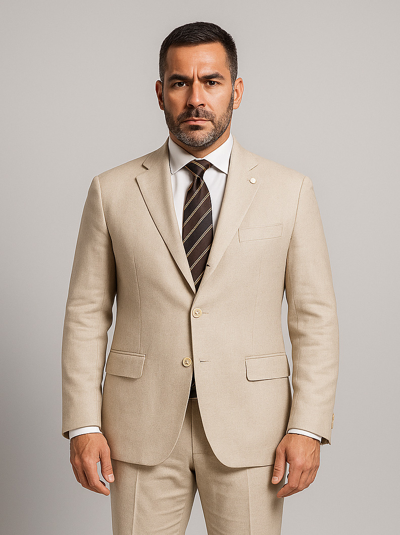 Abito Uomo Drop 4 Cotone e Lino Made in Italy