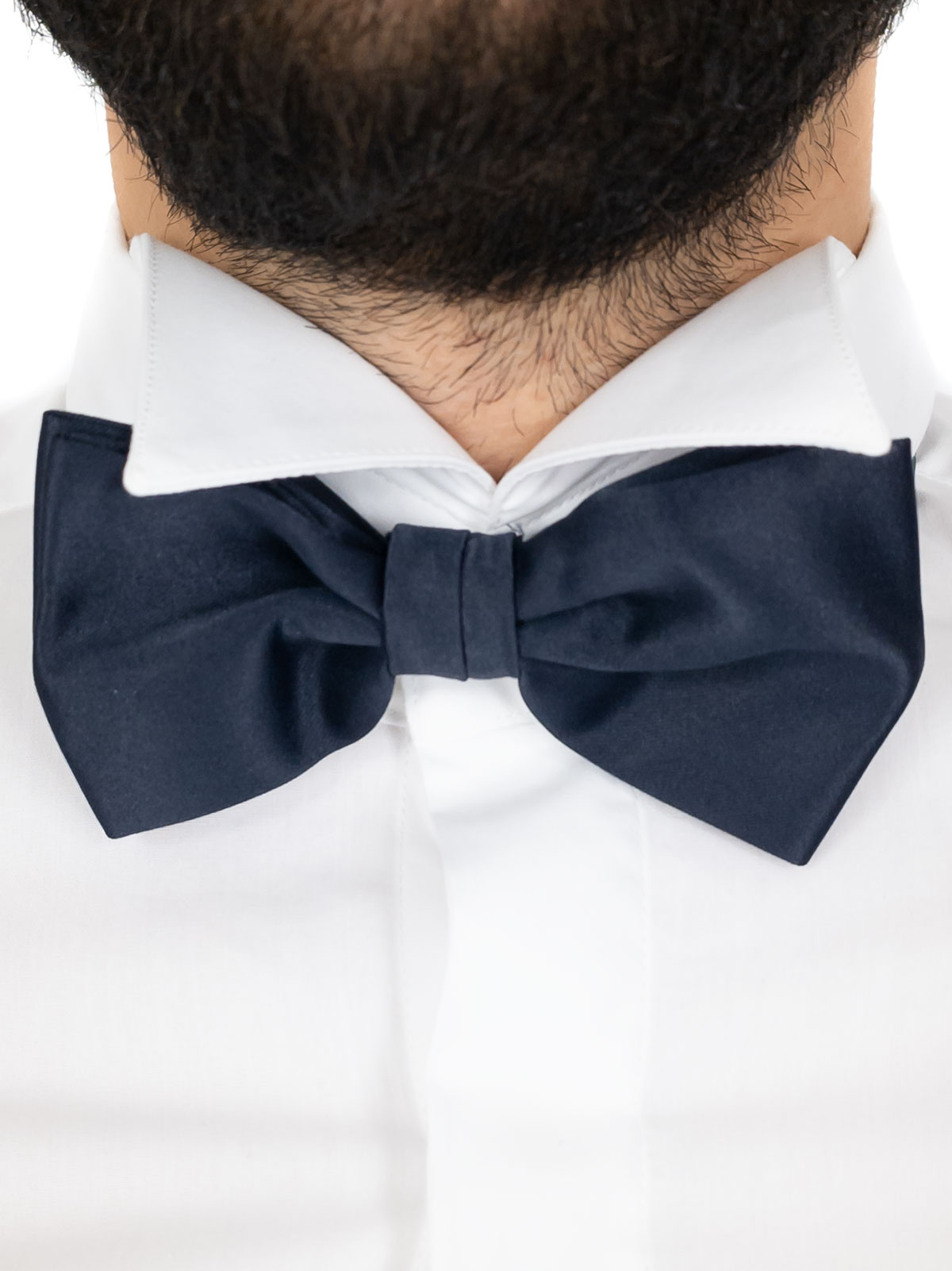 Papillon Uomo Cerimonia Con Gancino Lunghezza Regolabile