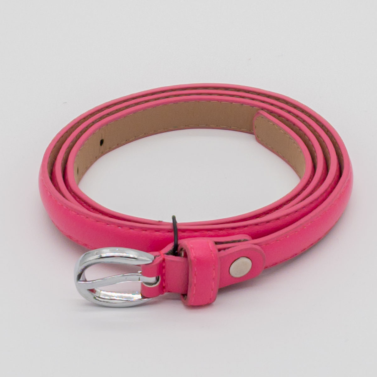 STRABELLO Cintura donna in pelle PU con fibbia argentata ZSP17041
