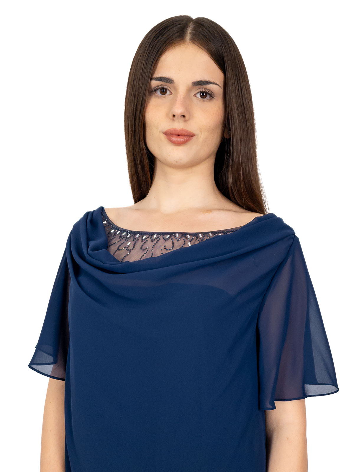 Completo Pantalone Elegante Donna Cerimonia con Casacca curvy