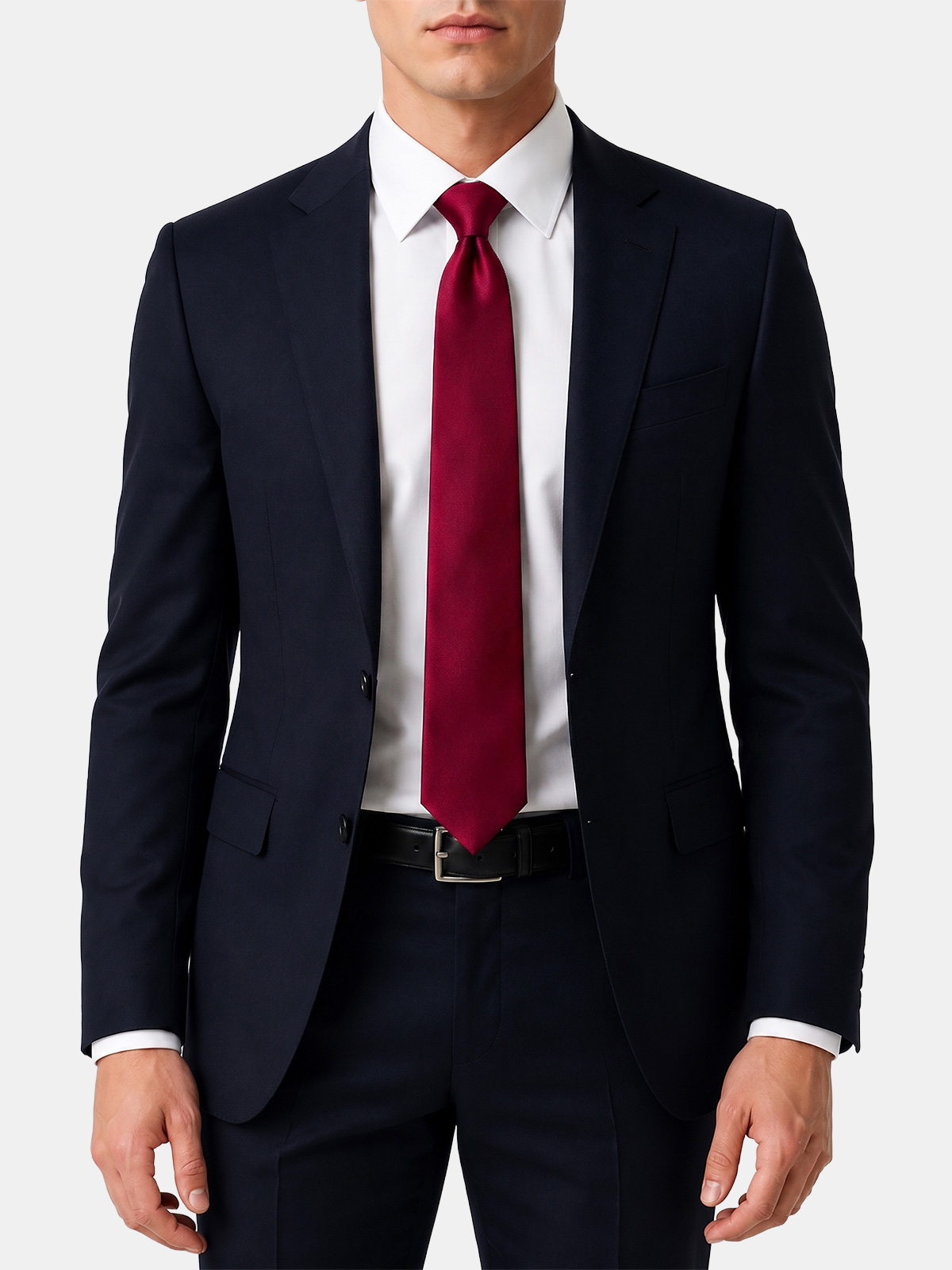 Premium Pure Silk Solid Color Tie