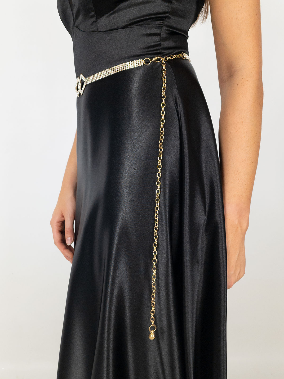 Acquista Accessori per gonne con cintura elastica in vita con strass fini da donna Decorativi per la vita in Italia a partire da 6.2