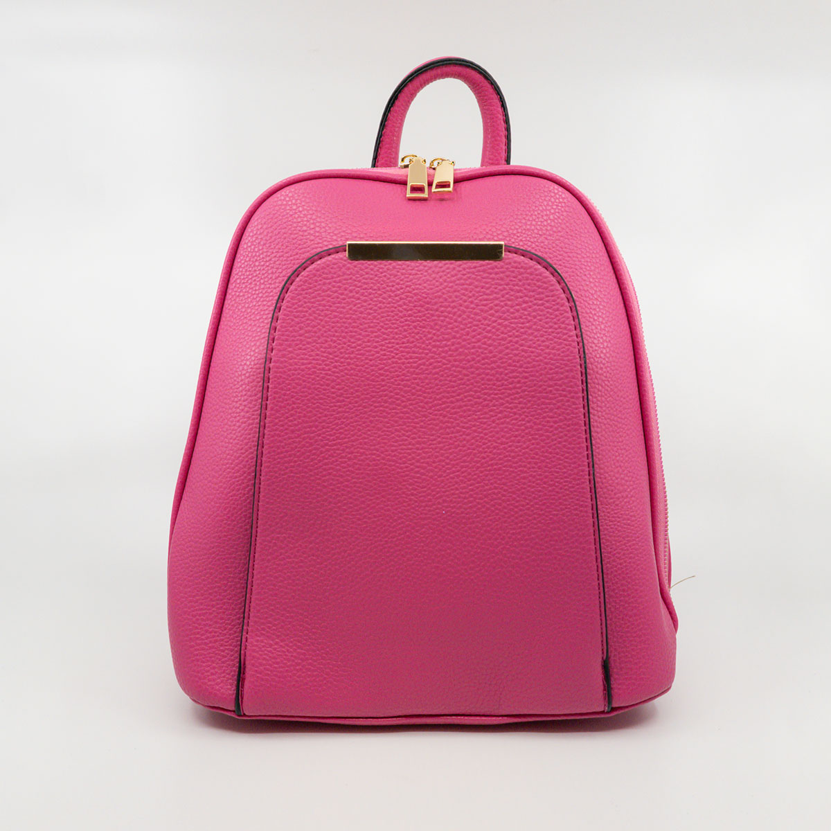 Zaino Borsa Da Donna Rigida Con Spallacci Regolabili E Zip