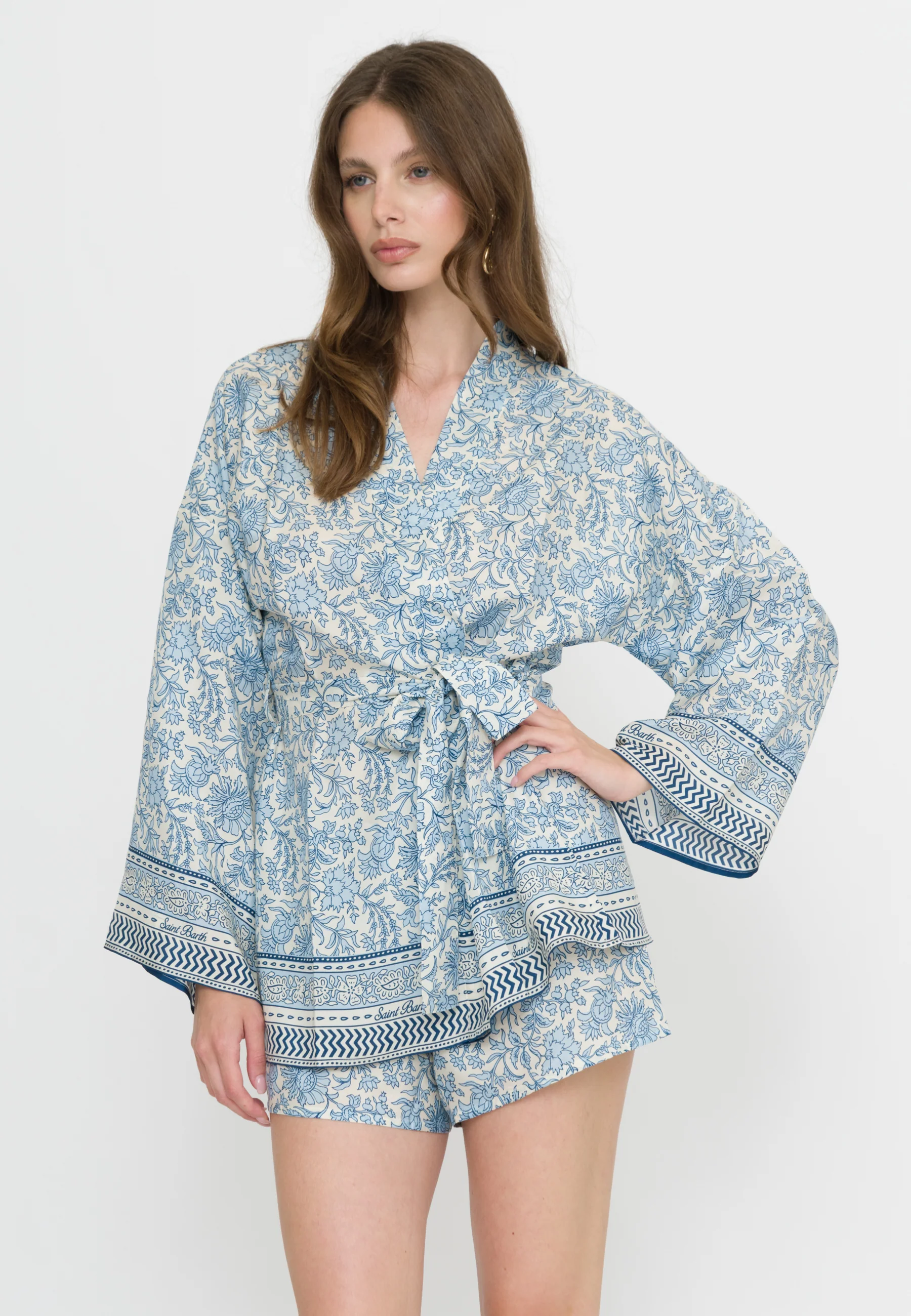 SAINT BARTH Kimono Donna