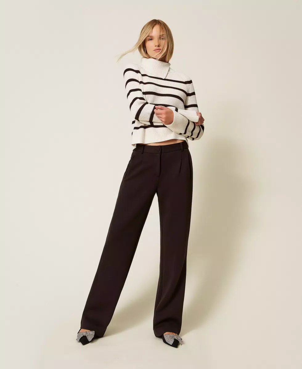 TWINSET PANTALONE DONNA - LI2LCC