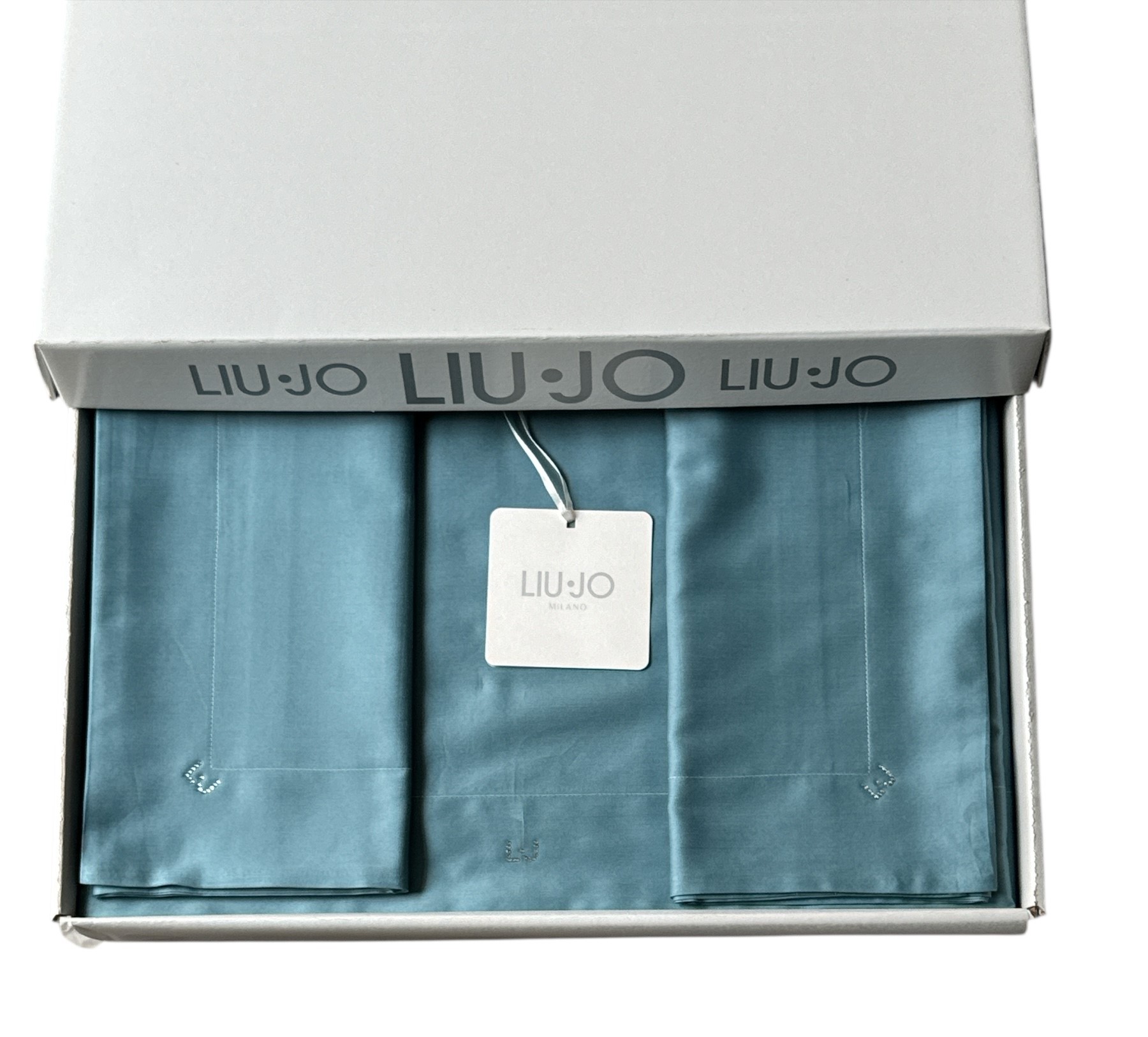 LIU-JO CASA LENZUOLA BIANCHERIA LETTO - LL2921 RASATELLO