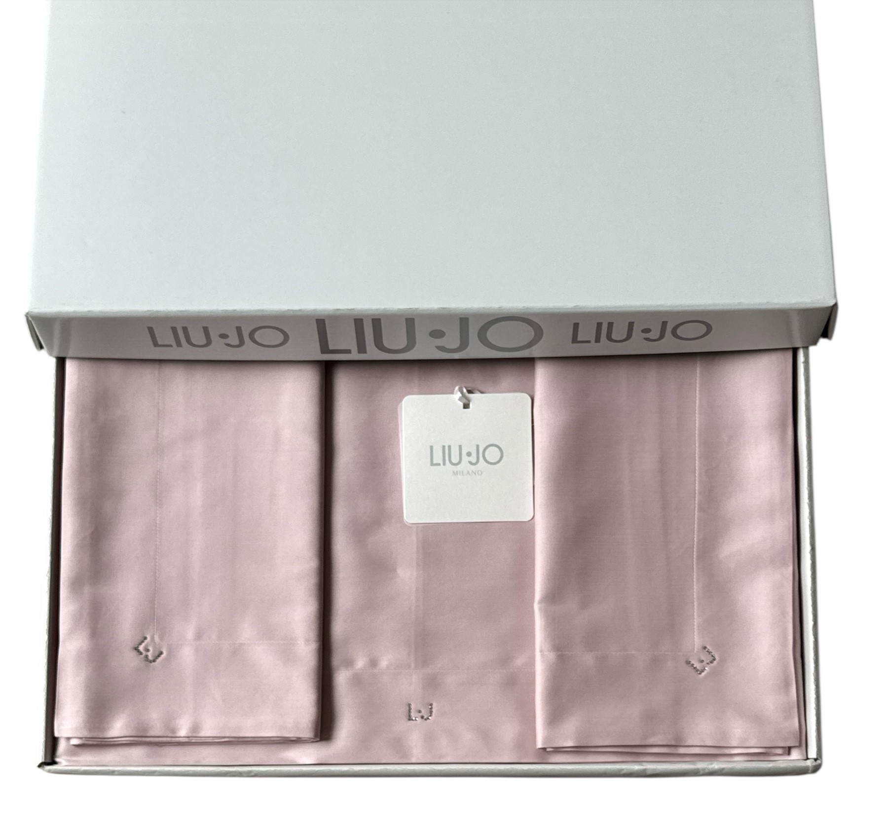 LIU-JO CASA LENZUOLA BIANCHERIA LETTO - LL2921 RASATELLO