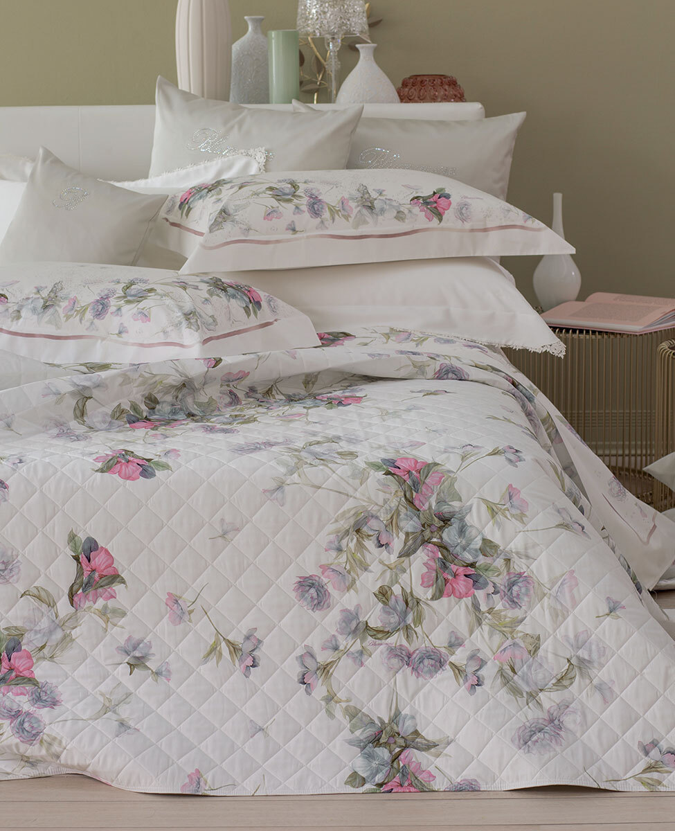 BLUMARINE  TRAPUNTINA MATRIMONIALE BIANCHERIA LETTO - LIALA TRAPUNTINA MATRIMONIALE