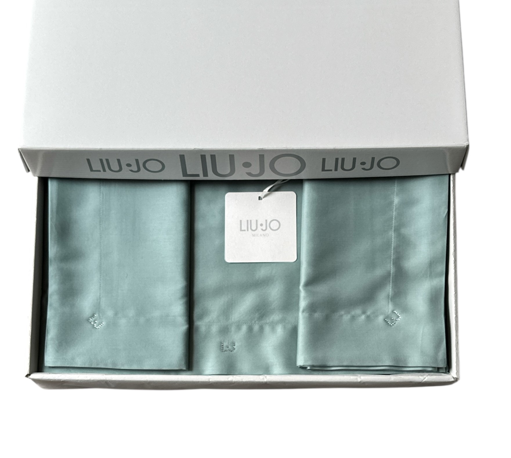 LIU-JO CASA LENZUOLA BIANCHERIA LETTO - LL2921 RASATELLO