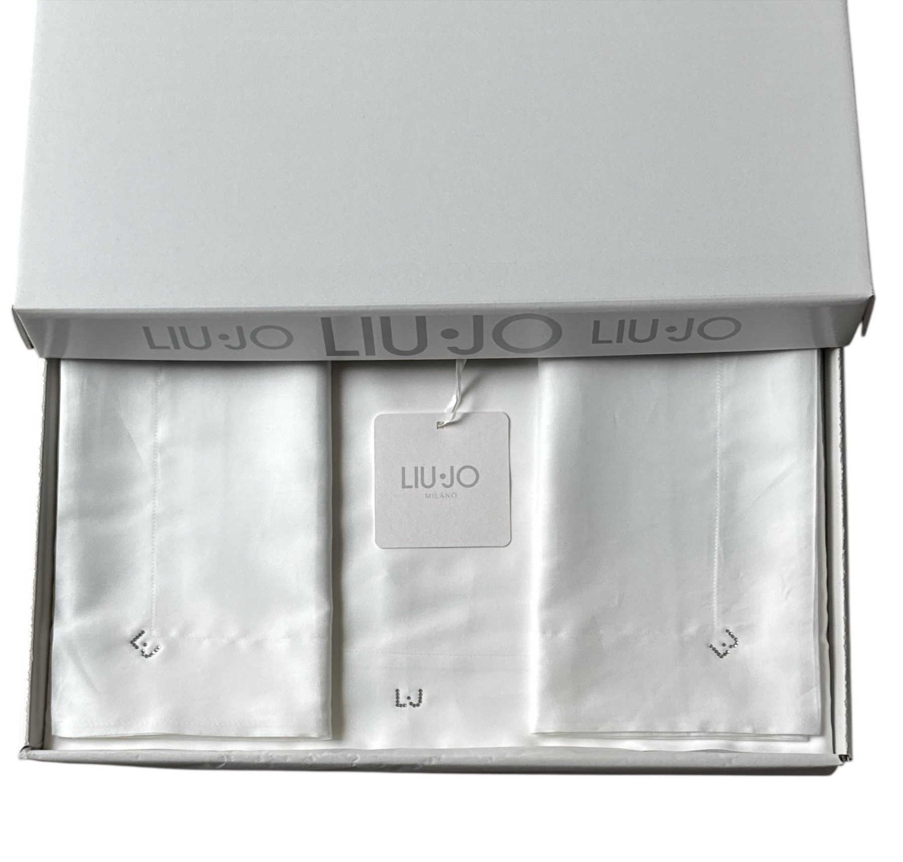 LIU-JO CASA LENZUOLA BIANCHERIA LETTO - LL2921 RASATELLO