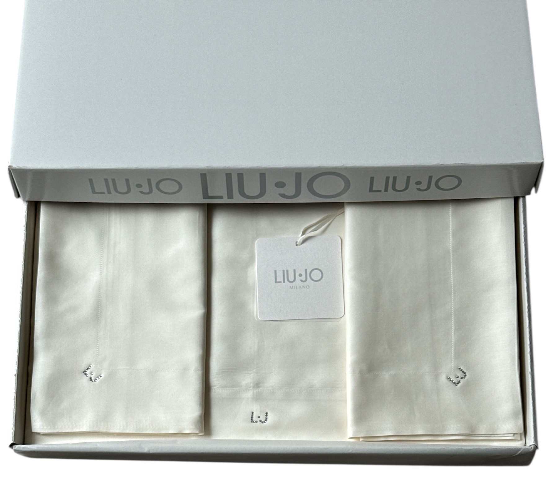 LIU-JO CASA LENZUOLA BIANCHERIA LETTO - LL2921 RASATELLO