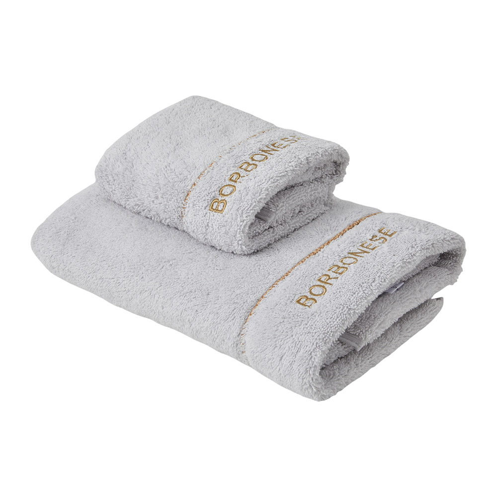 BORBONESE ASCIUGAMANI 1+1 BIANCHERIA DA BAGNO - FINE OP ASCIUGAMANI 1+1
