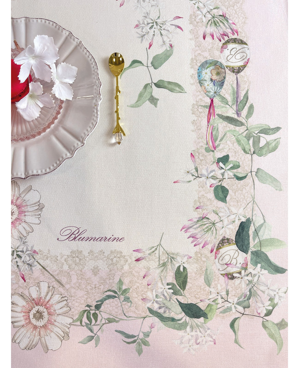 BLUMARINE  TOVAGLIA BIANCHERIA TAVOLA - L'ULIVO TOVAGLIA