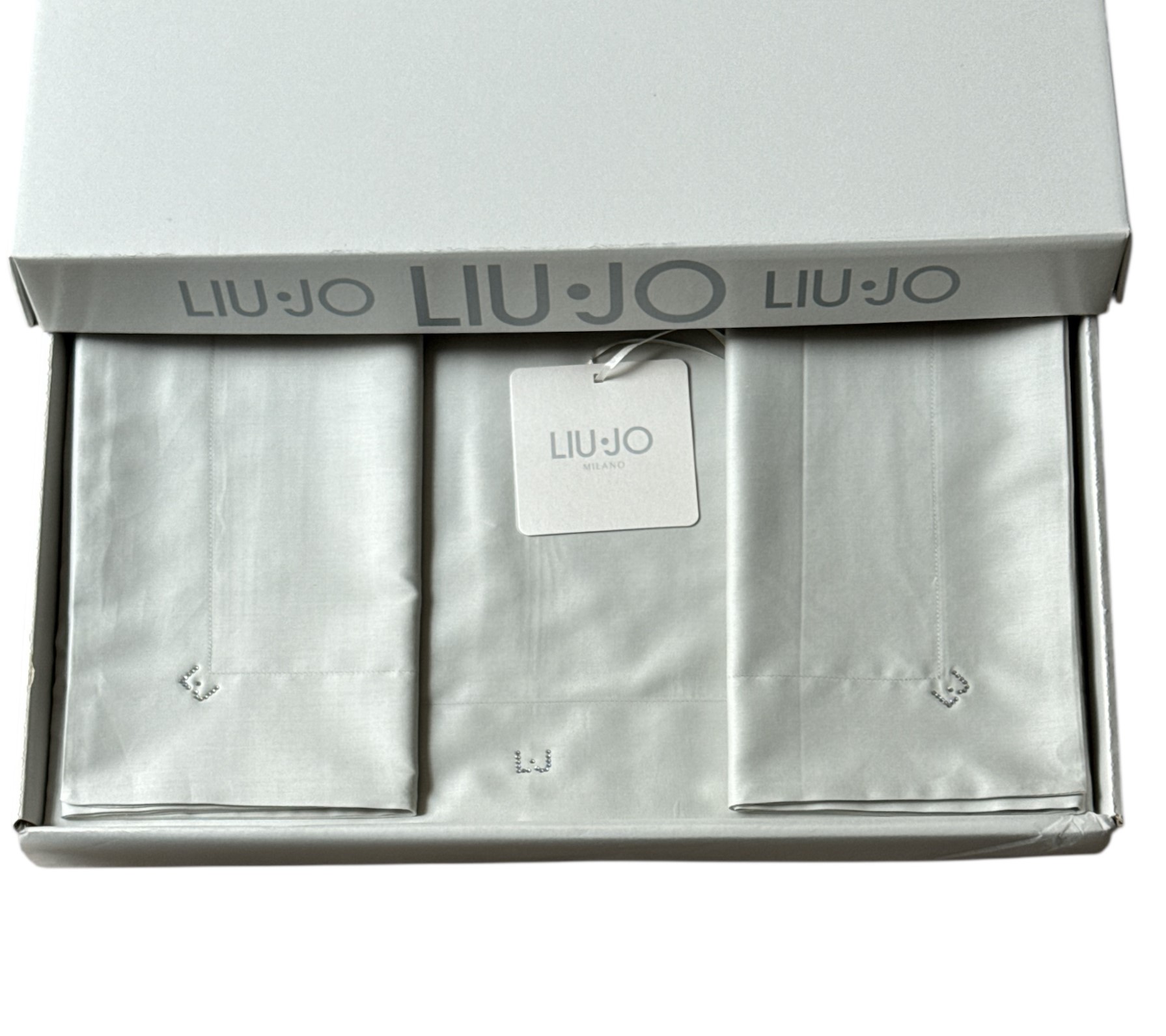 LIU-JO CASA LENZUOLA BIANCHERIA LETTO - LL2921 RASATELLO