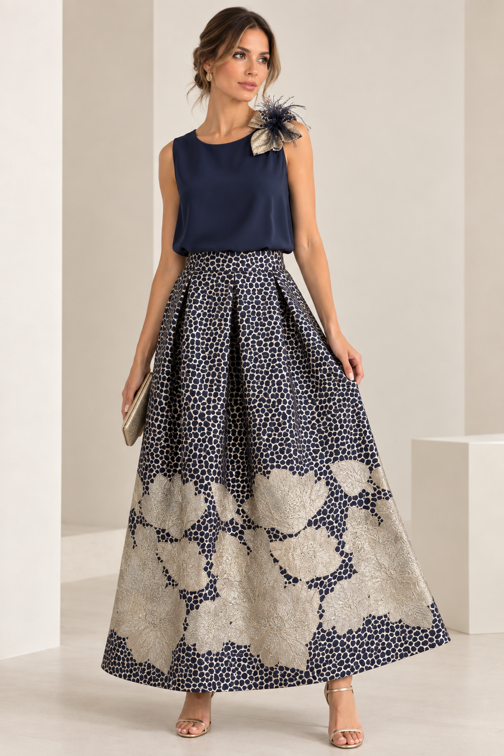 Antonio Derrico Completo Top Gonna 582132A 522054