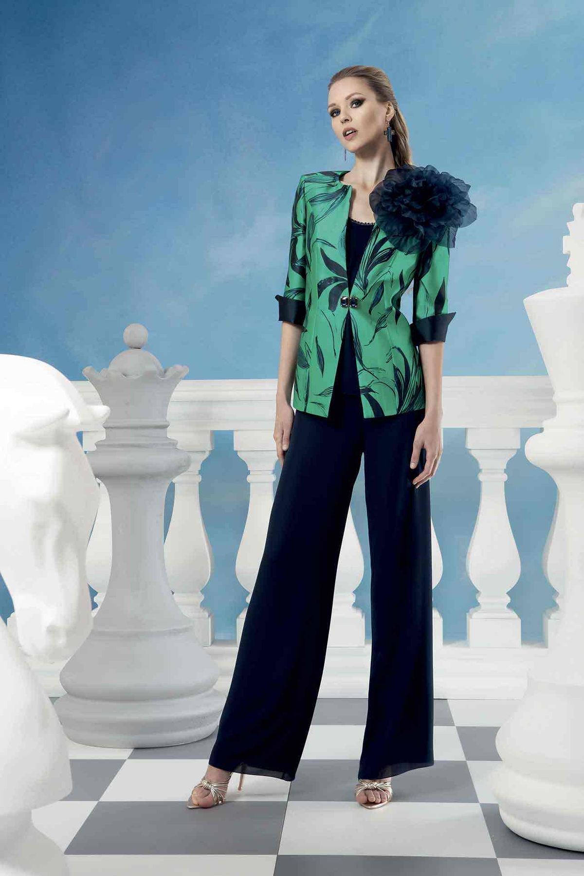 Antonio Derrico Couture Giacca 552585 Top 582229 Pantalone 512049