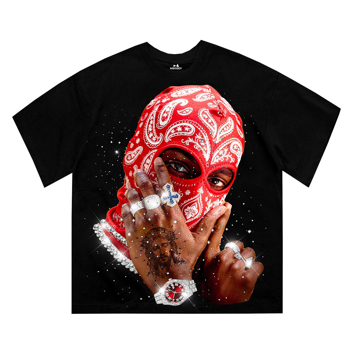 Noissey REDPAISLEYBALACLAVA