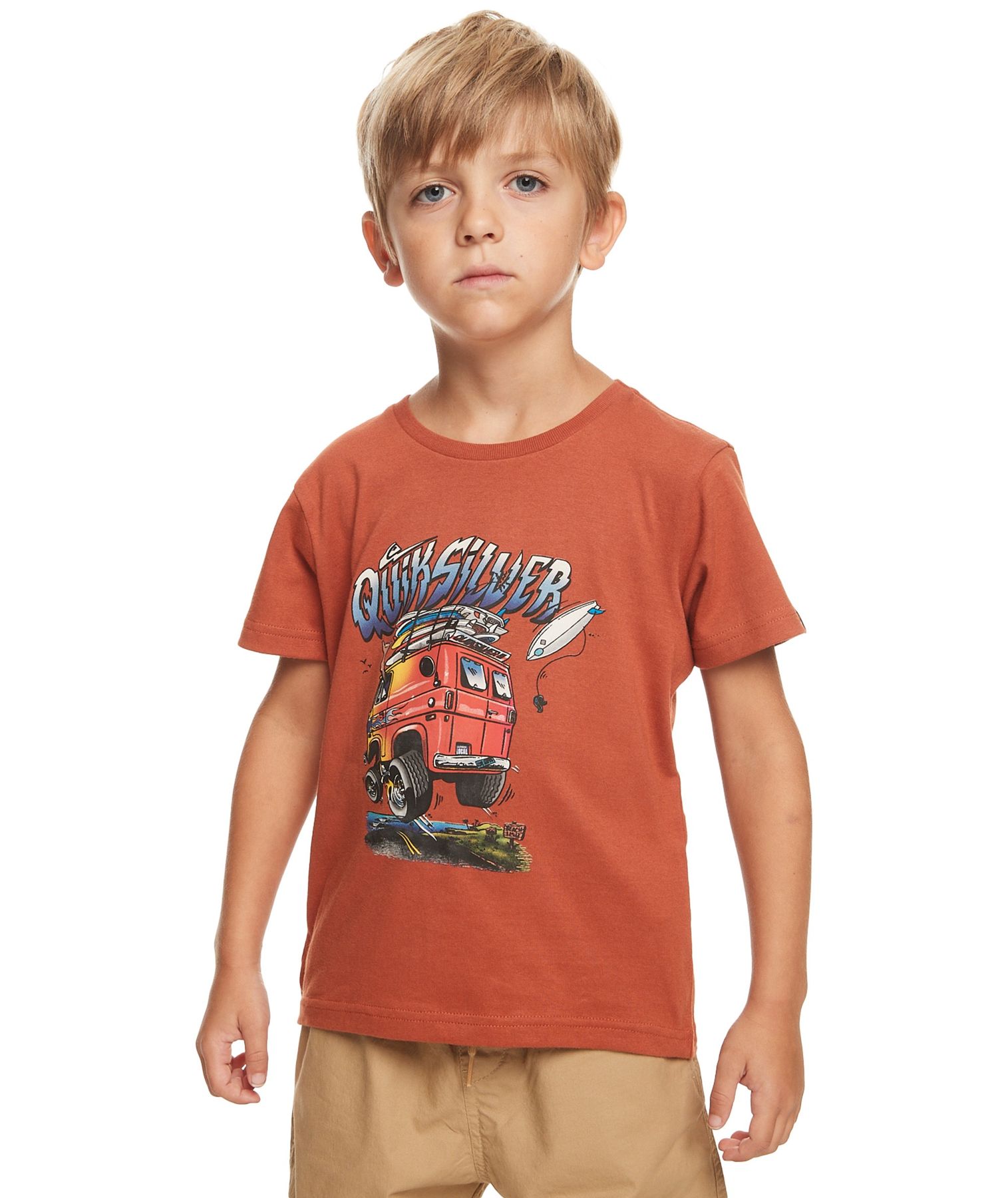 Quicksilver Beach Vannin SS Boy
