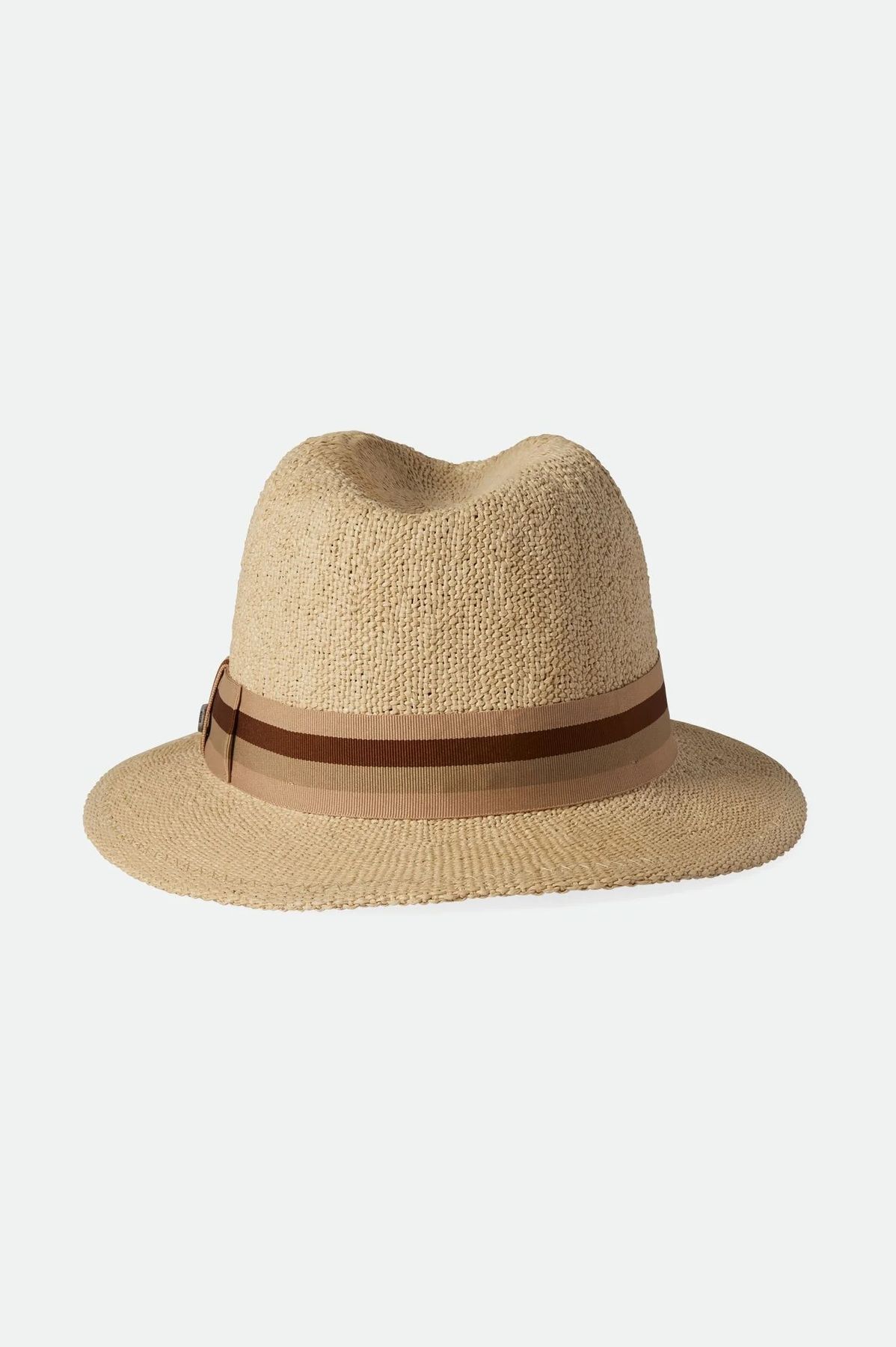 Brixton ROMA STRAW FEDORA