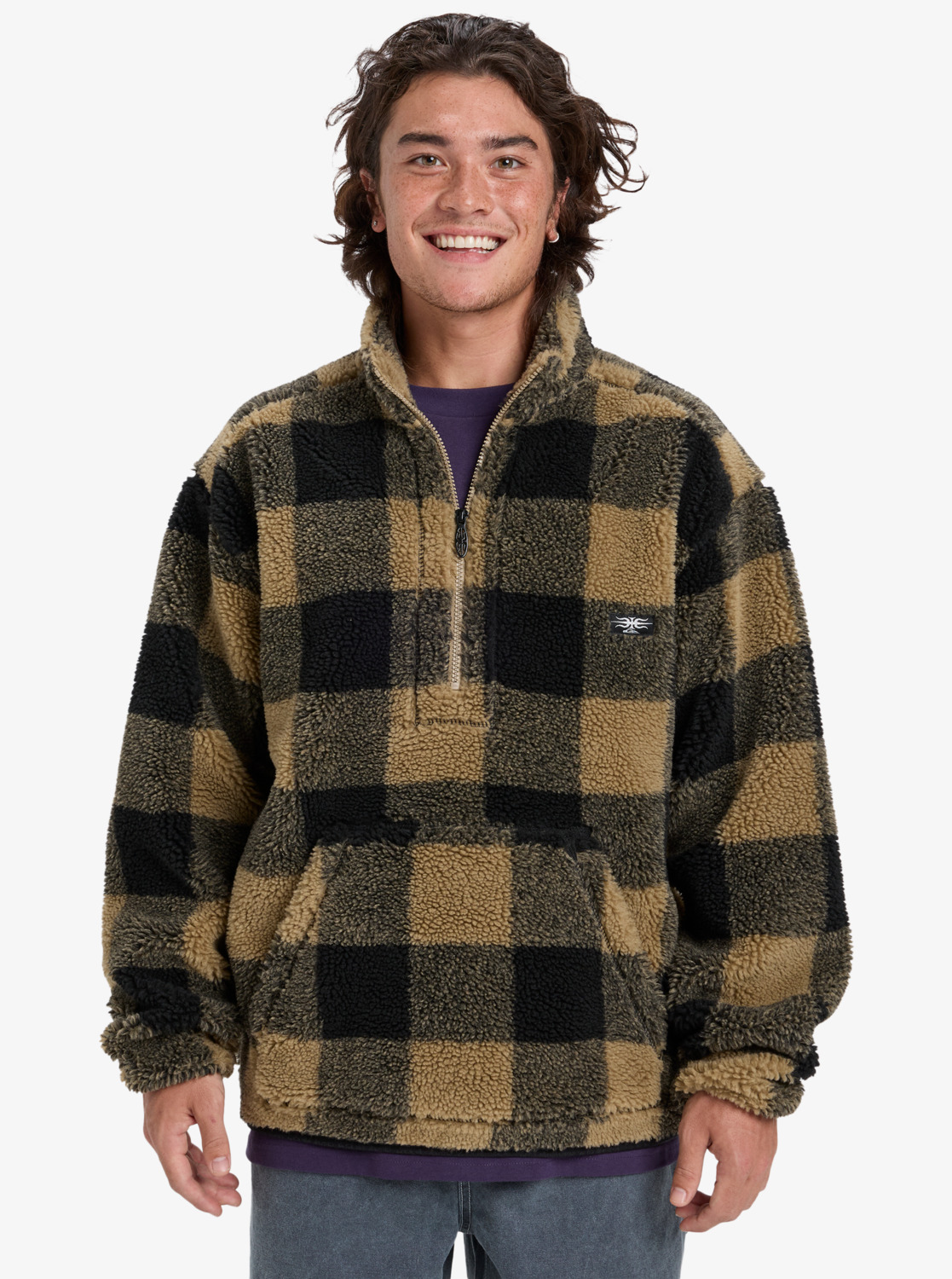 Quicksilver Mercury Woodlands Sherpa Fleece
