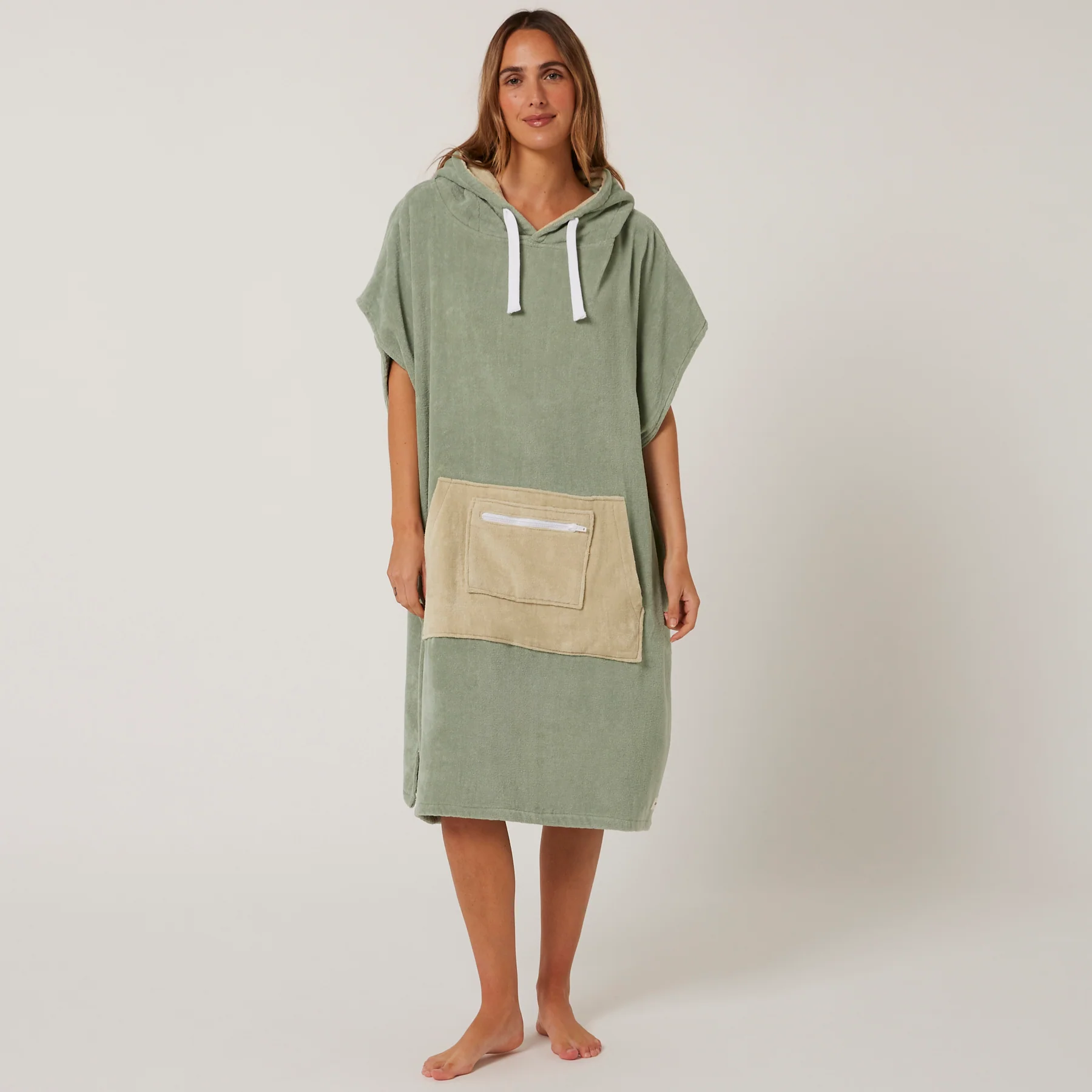 OCEAN&EARTH Ladies Day Dream Hooded Poncho