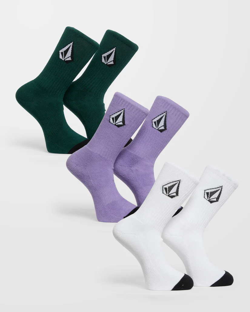 VOLCOM Full Stone Socks (3 pack)
