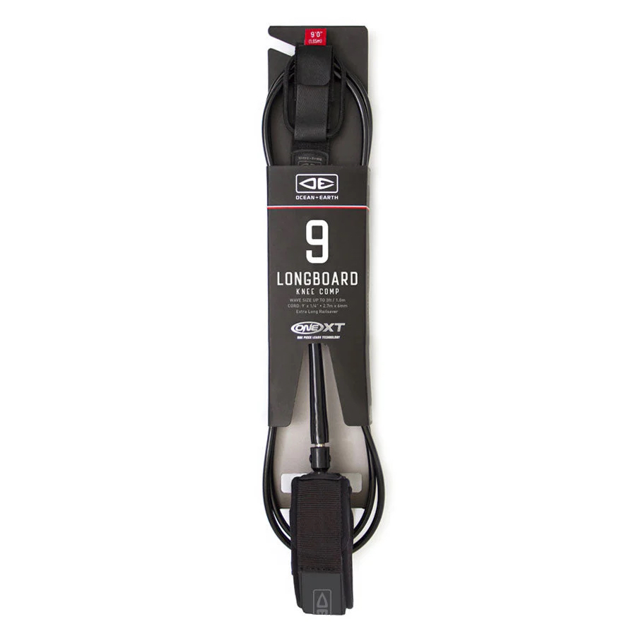 OCEAN&EARTH L-Board Knee Comp 9'0'' One XT Surfboard Leash