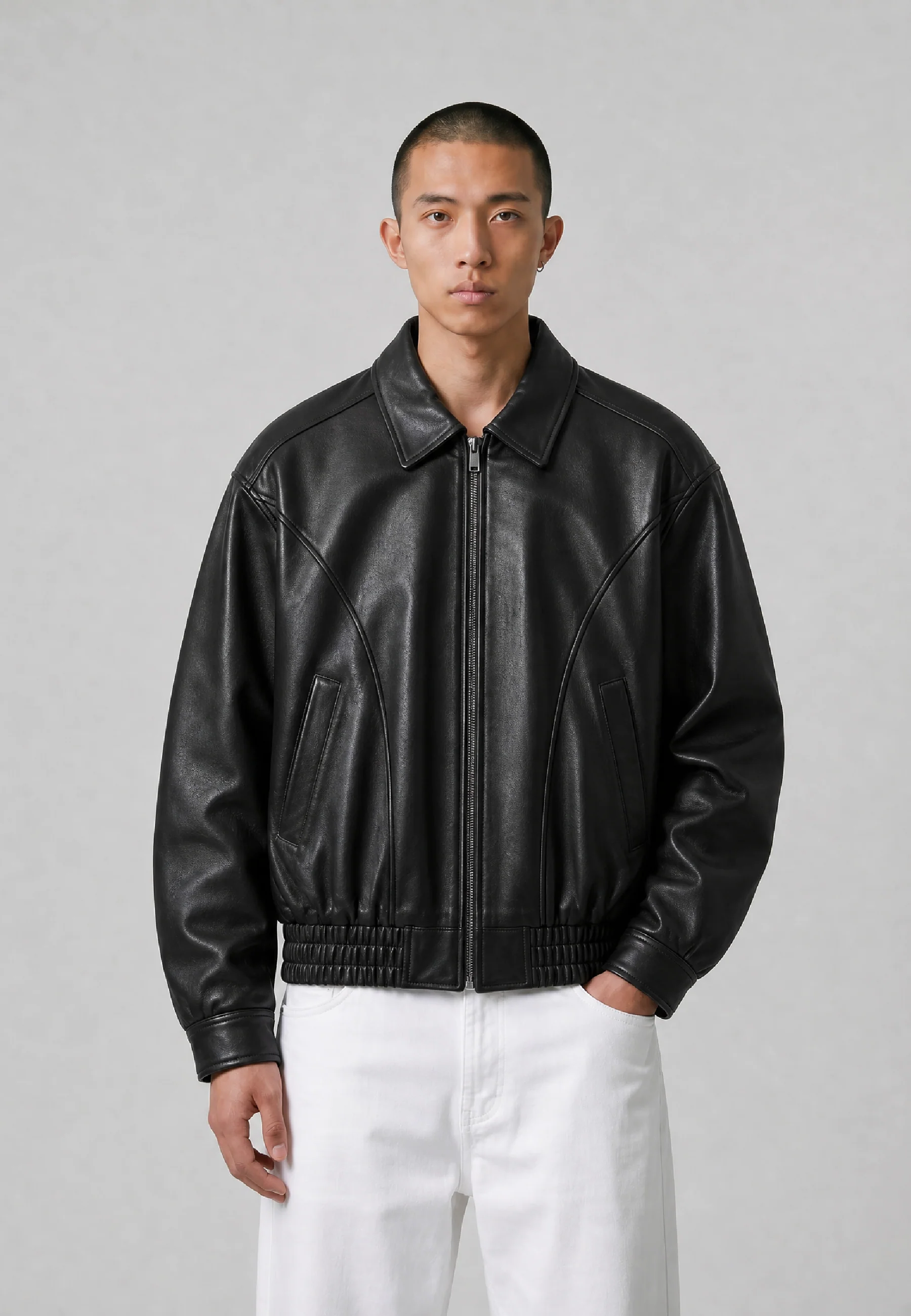VERTERE BERLIN MERCY FAUX LEATHER JACKET