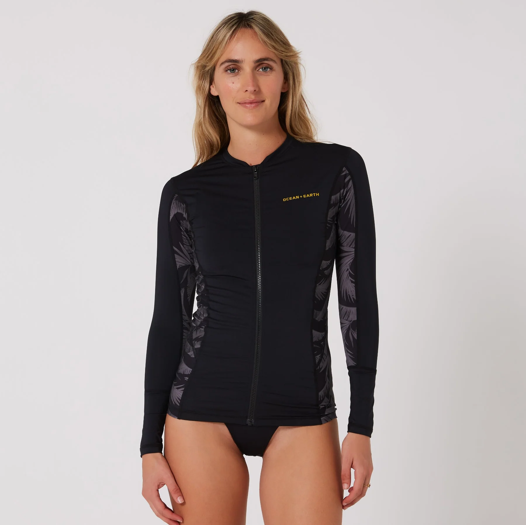 OCEAN&EARTH Ladies Oceana L/S Chest Zip