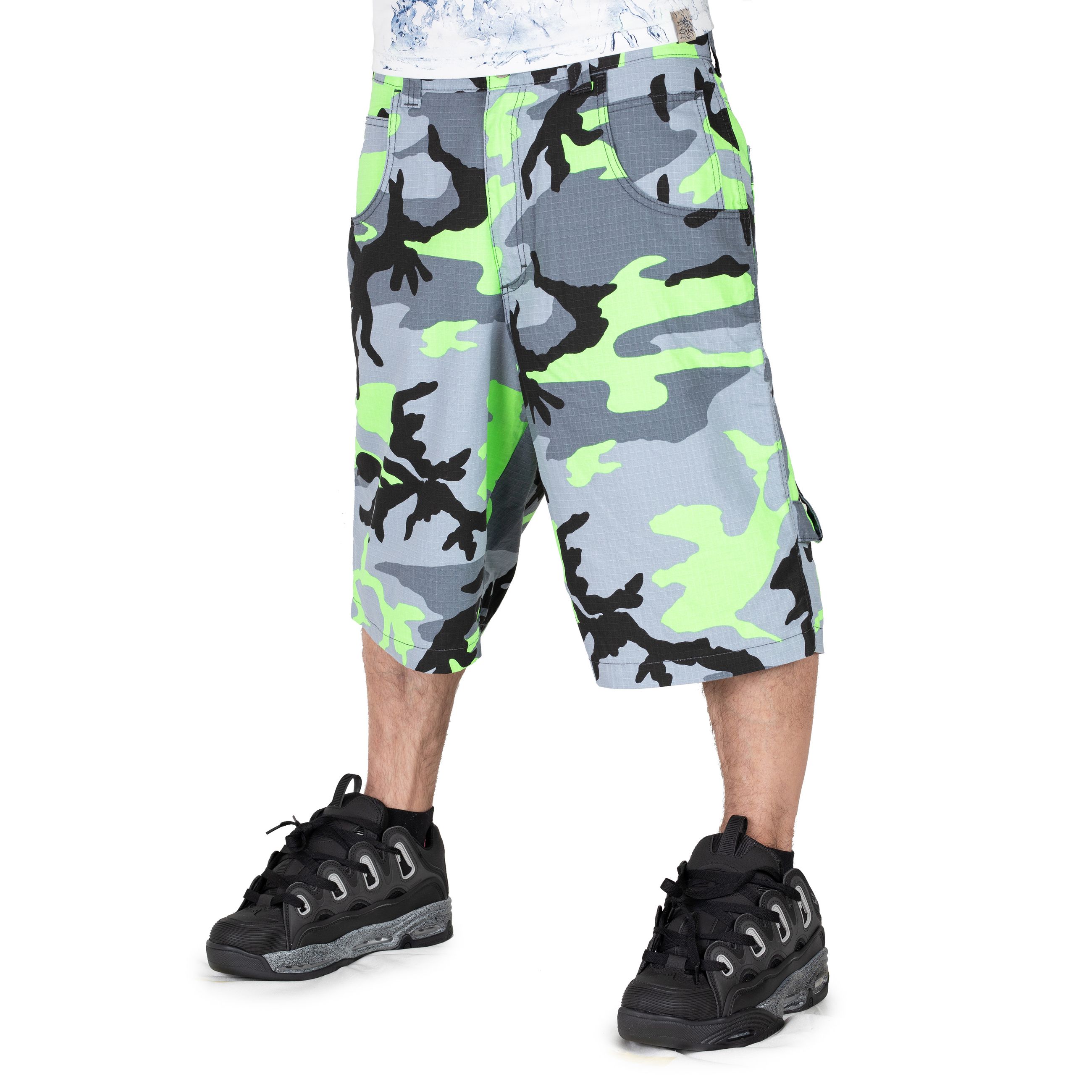 Theblueskin R.BIANCO-C-RIPS-CAMO V.FLUO