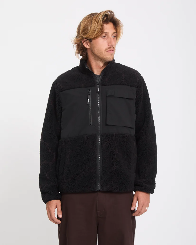 VOLCOM Storm Stone Zip Sherpa Jacket