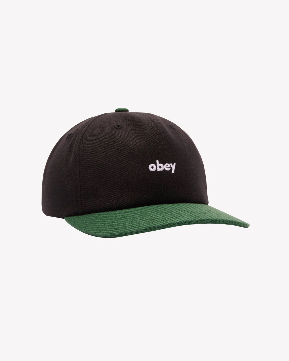 OBEY CAPPELLINO OBEY 2 TONE LOWERCASE 6 PANEL CLASSIC SNAPBACK