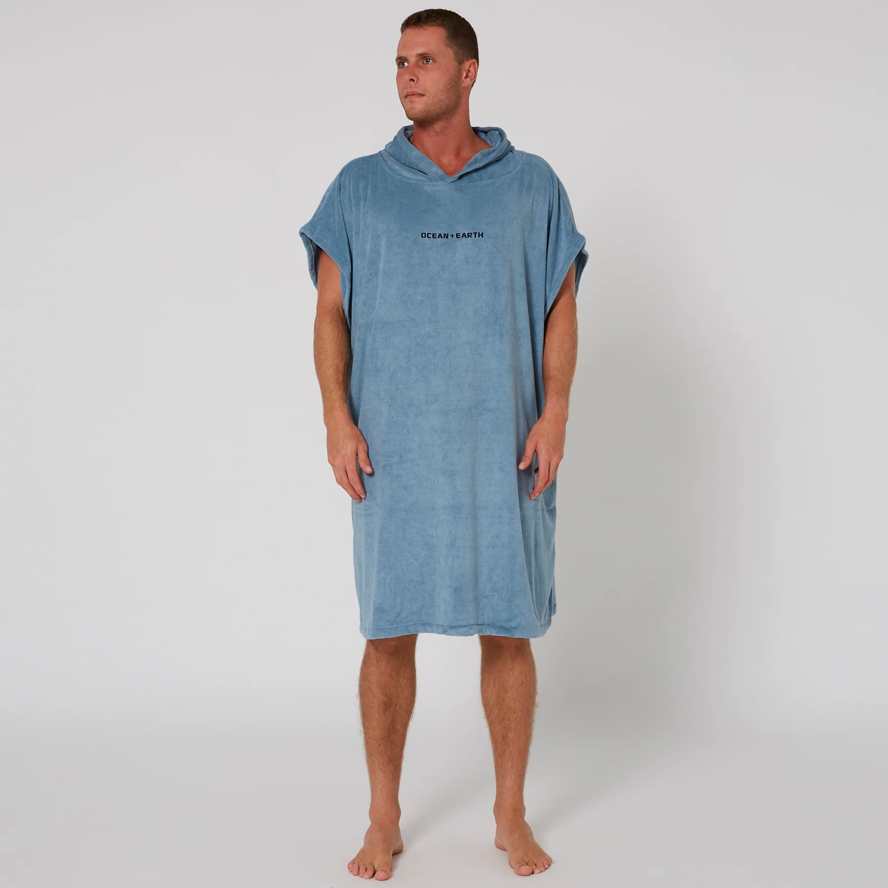 OCEAN&EARTH Mens Surf Essential Hooded Poncho