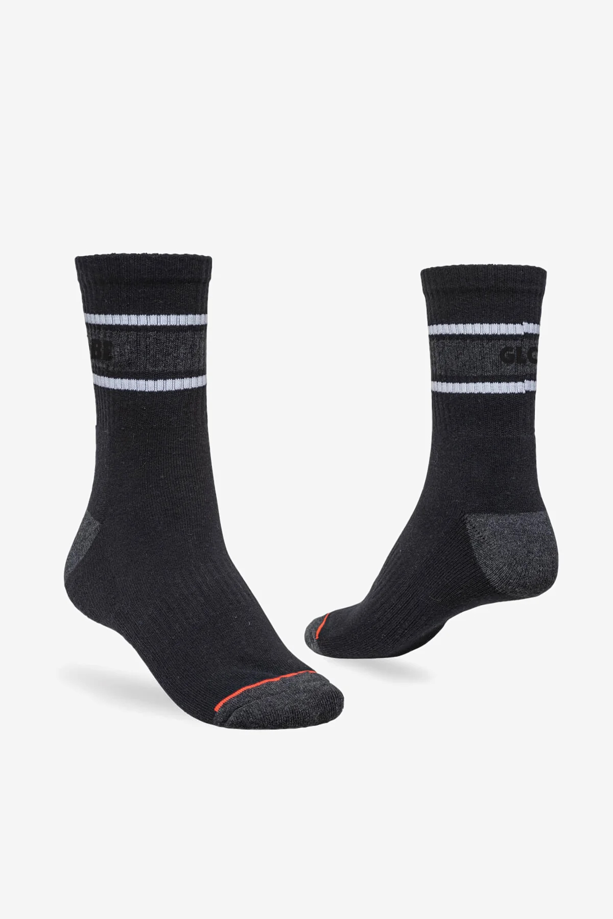 GLOBE Triple Stripe Crew Sock 5 Pa