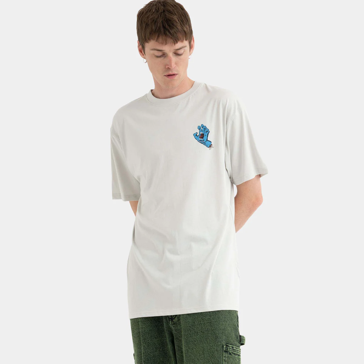 Santa Cruz Screaming Hand Chest T-Shirt