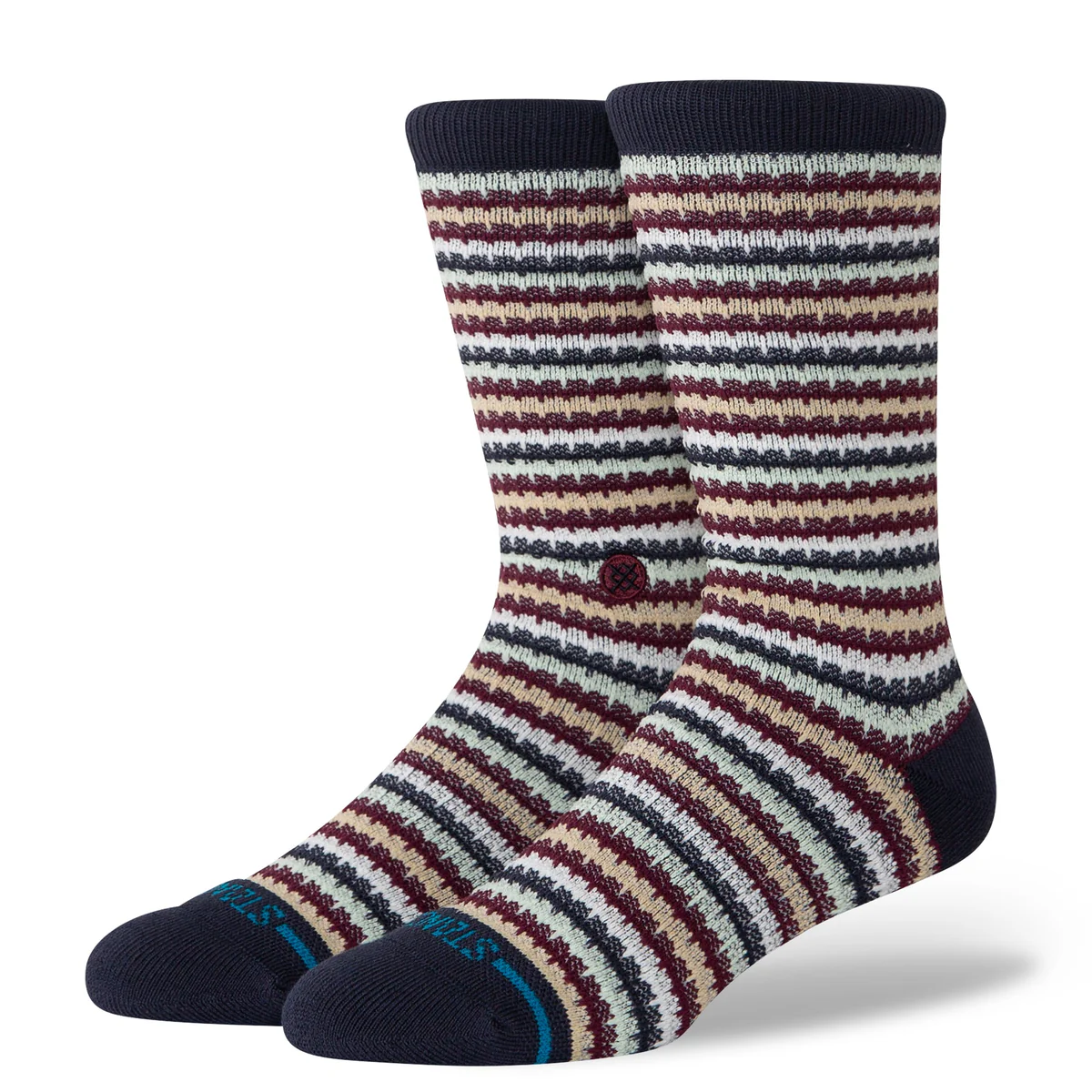 Stance CHICLETS WAFFLE KNIT CREW