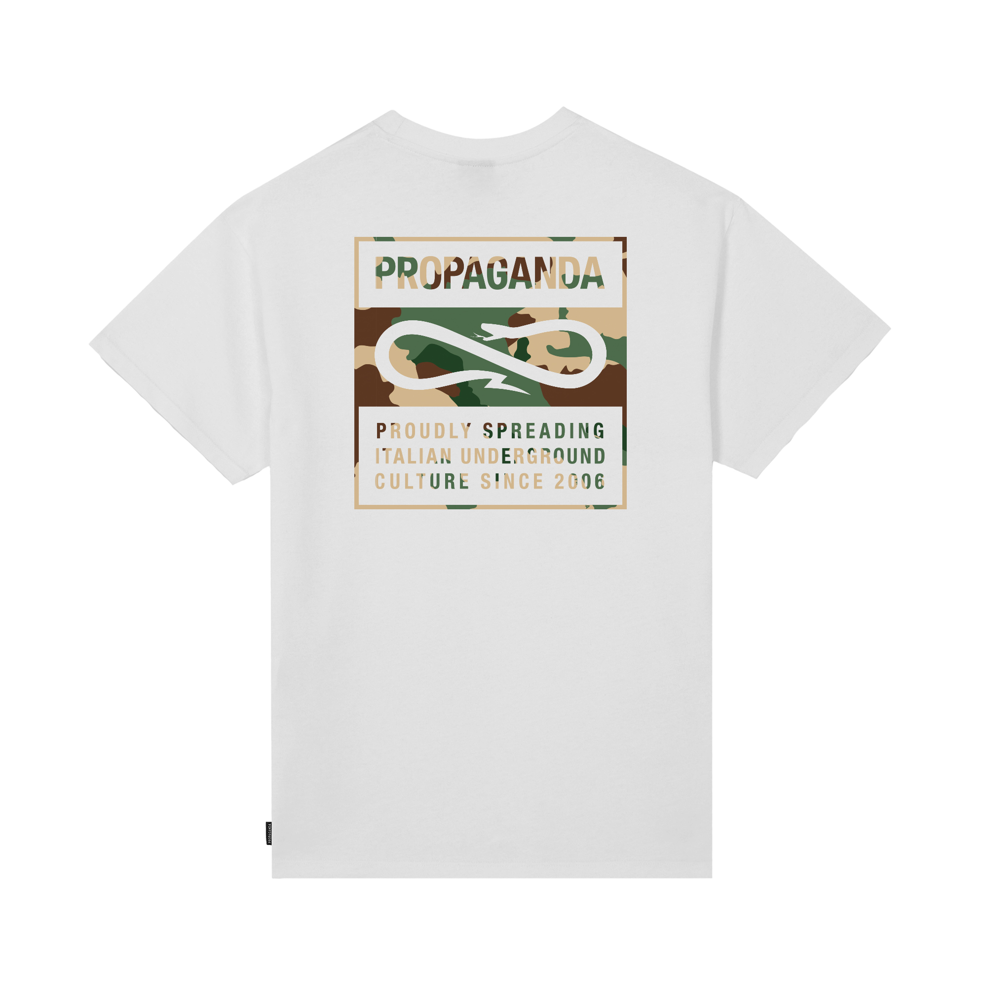 Propaganda LABEL CAMO TEE