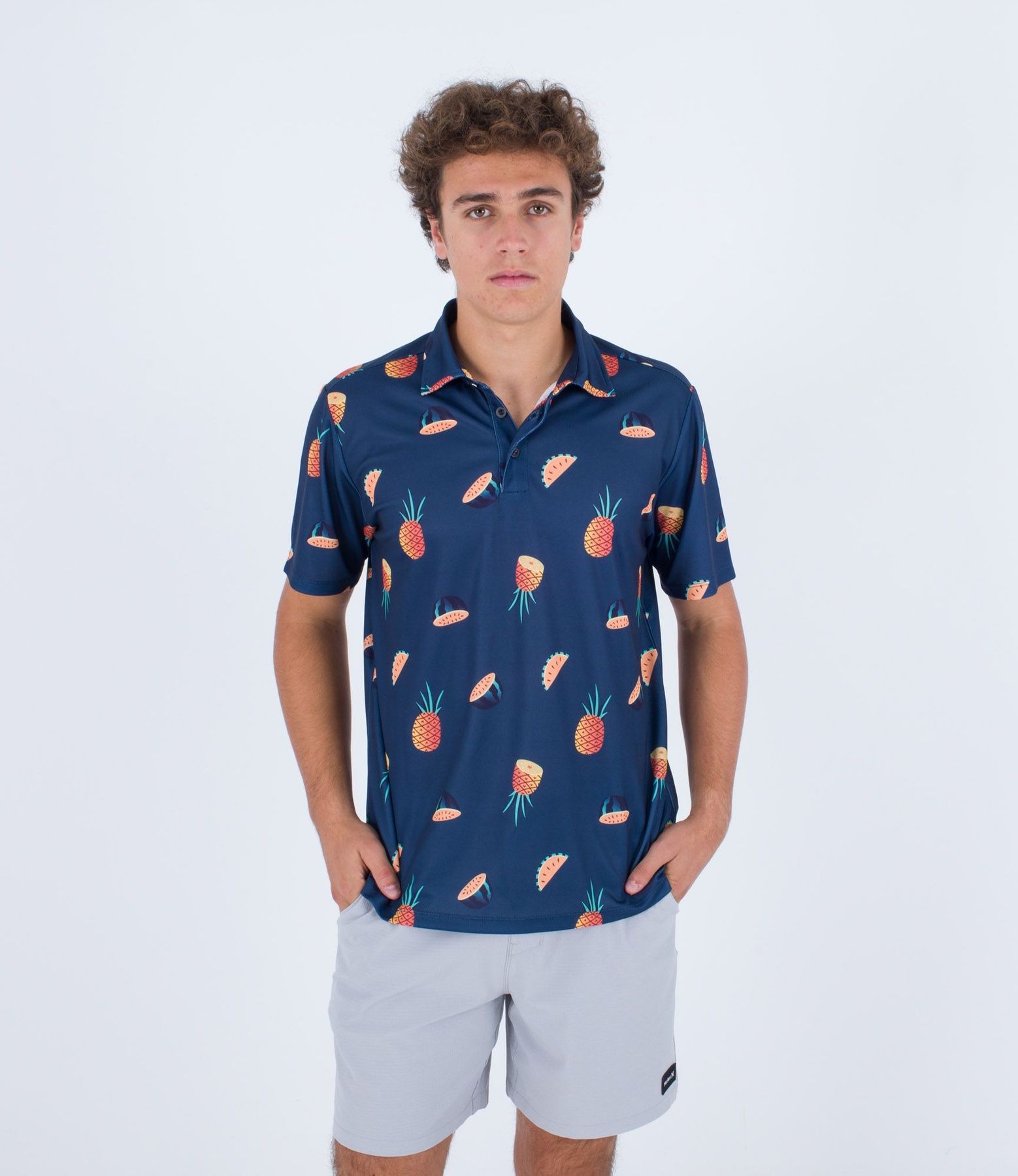 Hurley H2O-DRI ACE FIESTA POLO SS
