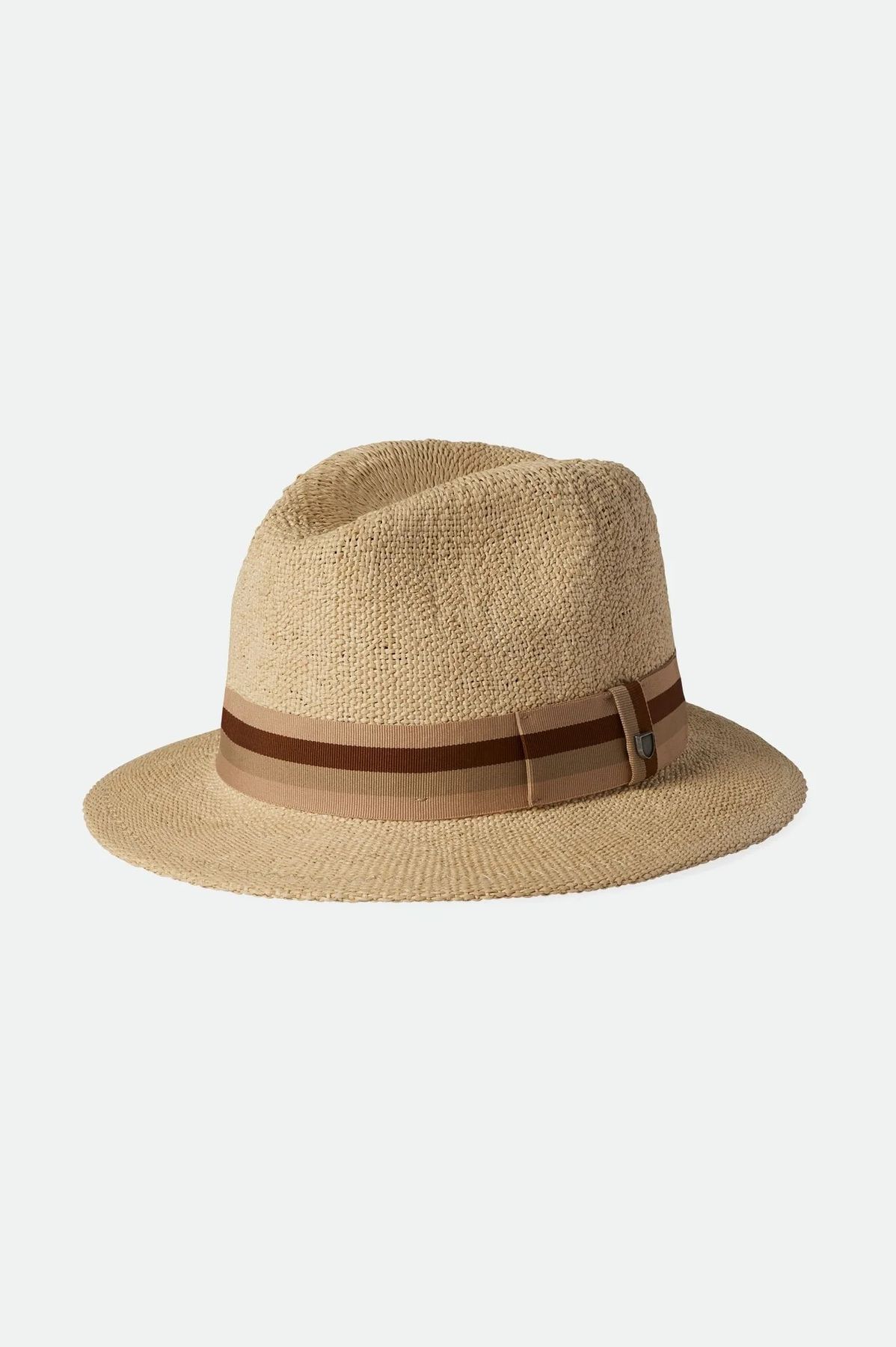 Brixton ROMA STRAW FEDORA