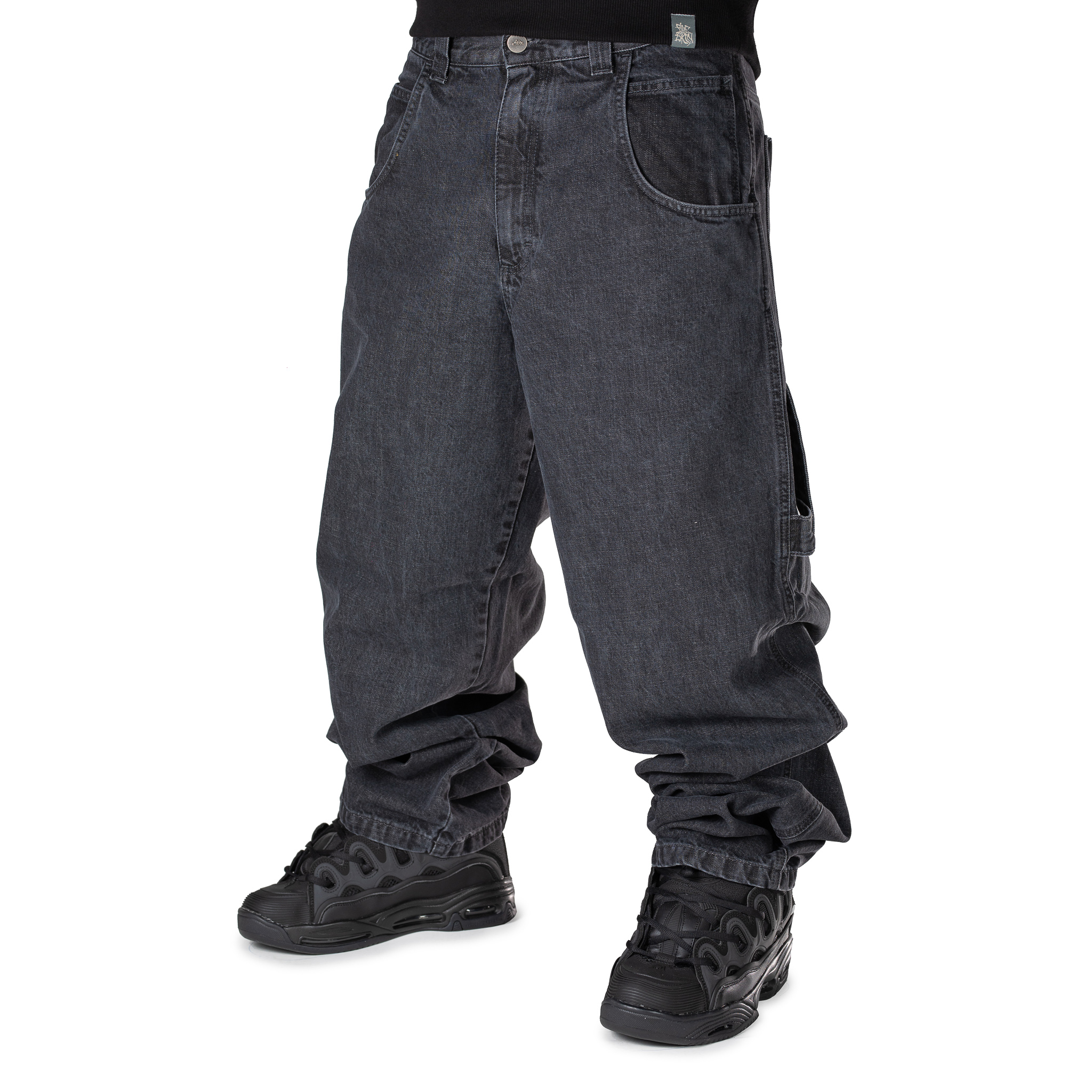 THEBLUESKIN JEANS R.BIANCO-L-BLAK