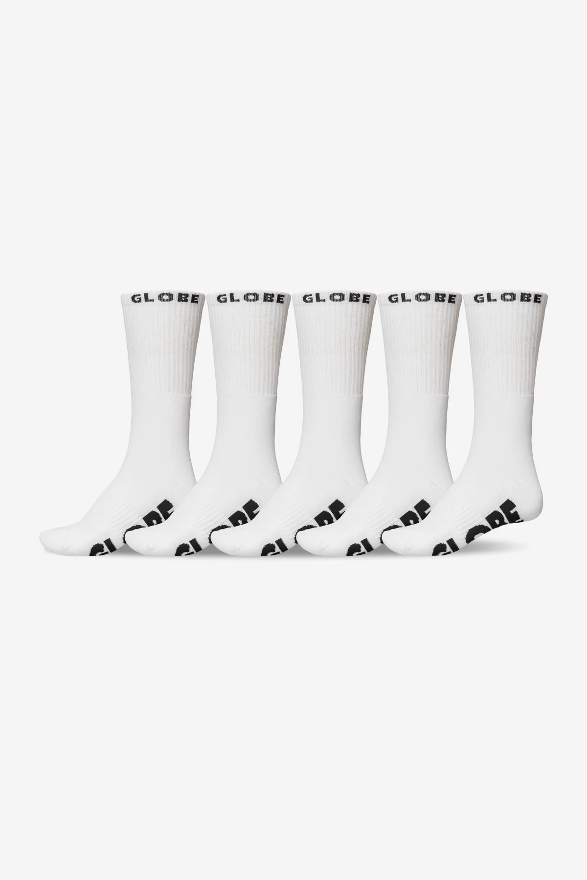 GLOBE Whiteout Sock 5 Pack