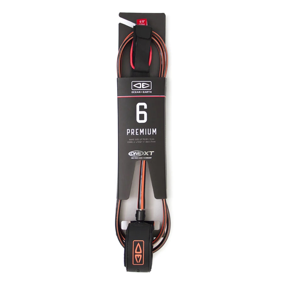 OCEAN&EARTH Premium 6'0'' One XT Surfboard Leash