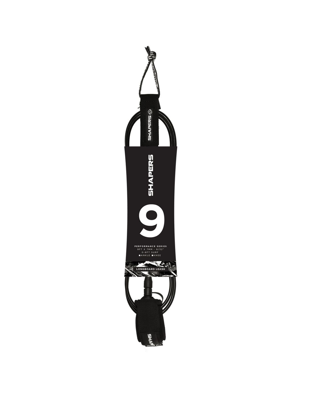 Shapers 9ft longboard knee leash